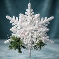 Christmas 3D Snowflake Ornaments – White Snowflake Tree Hanging Decorations